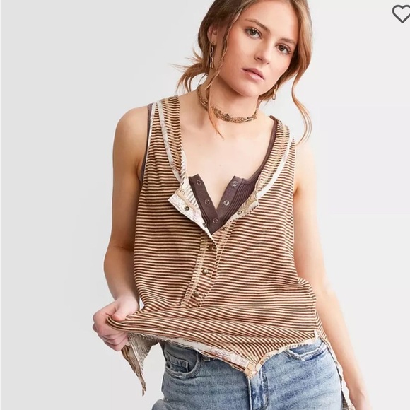 We the Free Free People NWOT Love Language Tank - oversized - Picture 2 of 4